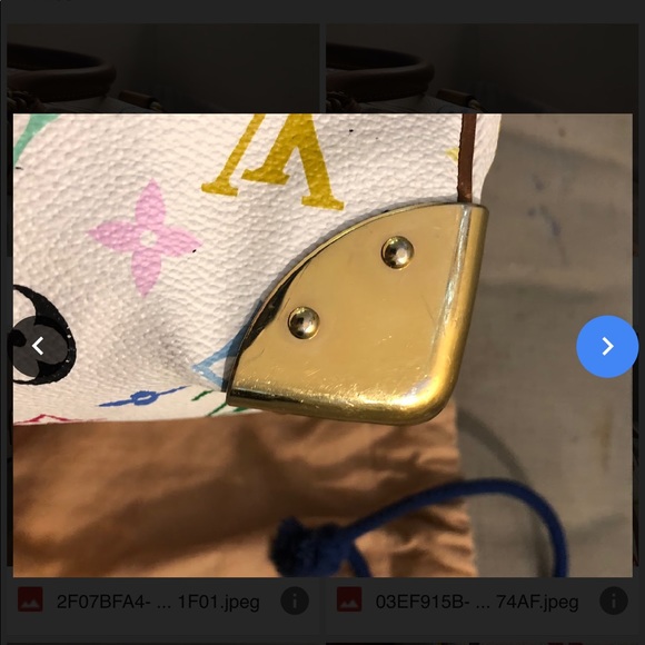 Rare Louis Vuitton multicolour speedy 30 - Picture 8 of 14